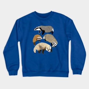 Eurasian Badgers #2 Crewneck Sweatshirt